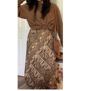 Vintage boho skirt